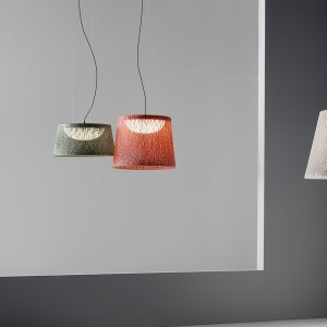 Lámpara colgante Wind outdoor de Vibia. Lámparas modernas de diseño original.