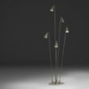 Lámpara de pie empotrada Brisa Vibia. Diseño de iluminaciòn para exteriores.