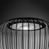 Lámpara suelo Meridiano de Vibia. Diseño moderno de iluminación exterior.