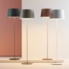 Lámpara de pie Warm Vibia. Diseño original de Luminarias para salones.