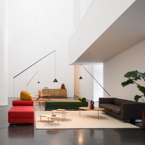 Lámpara pie North 5666 Vibia. Lámparas modernas de diseño para interiores.