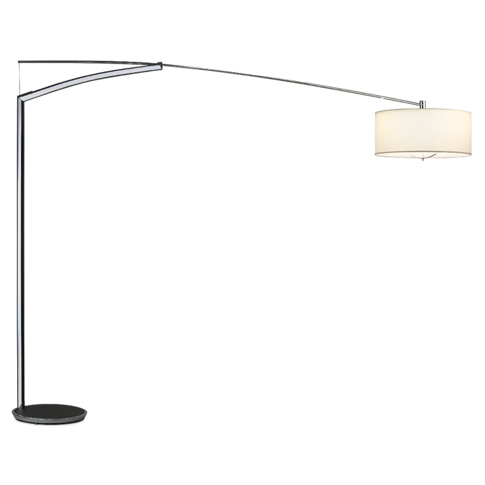 Lámpara de pie Balance Vibia. Diseño modernos de Iluminación para salones.