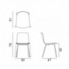 Silla Aava Madera Arper. Silla moderna para interior y ambientes contract.