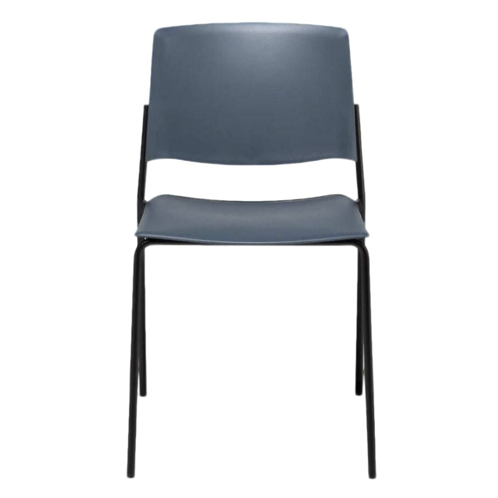 Silla moderna con respaldo abierto Ema de Enea. Silla original de diseño.