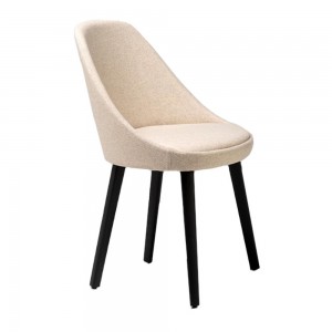 Silla moderna Kaiak 4L Enea. Diseño moderno tapizado ideal para salones.