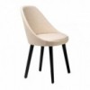 Silla moderna Kaiak 4L Enea. Diseño moderno tapizado ideal para salones.