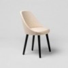Silla moderna Kaiak 4L Enea. Diseño moderno tapizado ideal para salones.