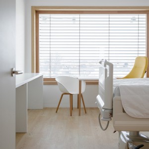 Silla Duna 02 polipropileno madera Arper. Mobiliario de diseño para contract.