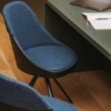 Silla moderna Kaiak Spin Enea. Diseño práctico tapizado ideal para oficinas.