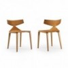 Silla Saya Madera Arper. Sillas modernas de diseño para comedor y contract.
