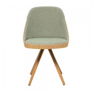 Silla moderna Silla Kaiak Spin wood Enea. Diseño para ambientes interiores.