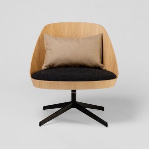 Butaca Kaiak Lounge 4R Enea. Diseño moderono ideal para salón o oficina.