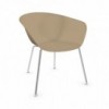 Silla Duna 02 polipropileno patas Arper. Silla moderna para hogar y contract.