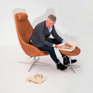 Sillón relax Kokon de Variér. Sillón ergonómico para salón. Sillón de diseño.