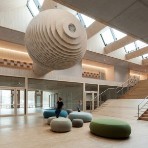 Puff Pix de Arper. Muebles modernos de diseño. Puff para salón tapizado.