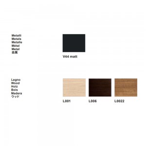Mesa Auxiliar Dizzie Madera Arper. Muebles para hogar y contract de diseño.