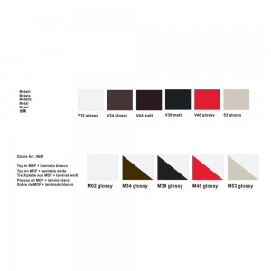 Mesa Auxiliar Dizzie Laminado Arper. Muebles para hogar y contract de diseño.