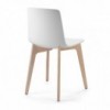 Silla Lottus Wood polipropileno de Enea. Mueble de diseño nórdico.