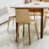 Silla moderna Lottus Wooden de Enea. Mueble de diseño nórdico.