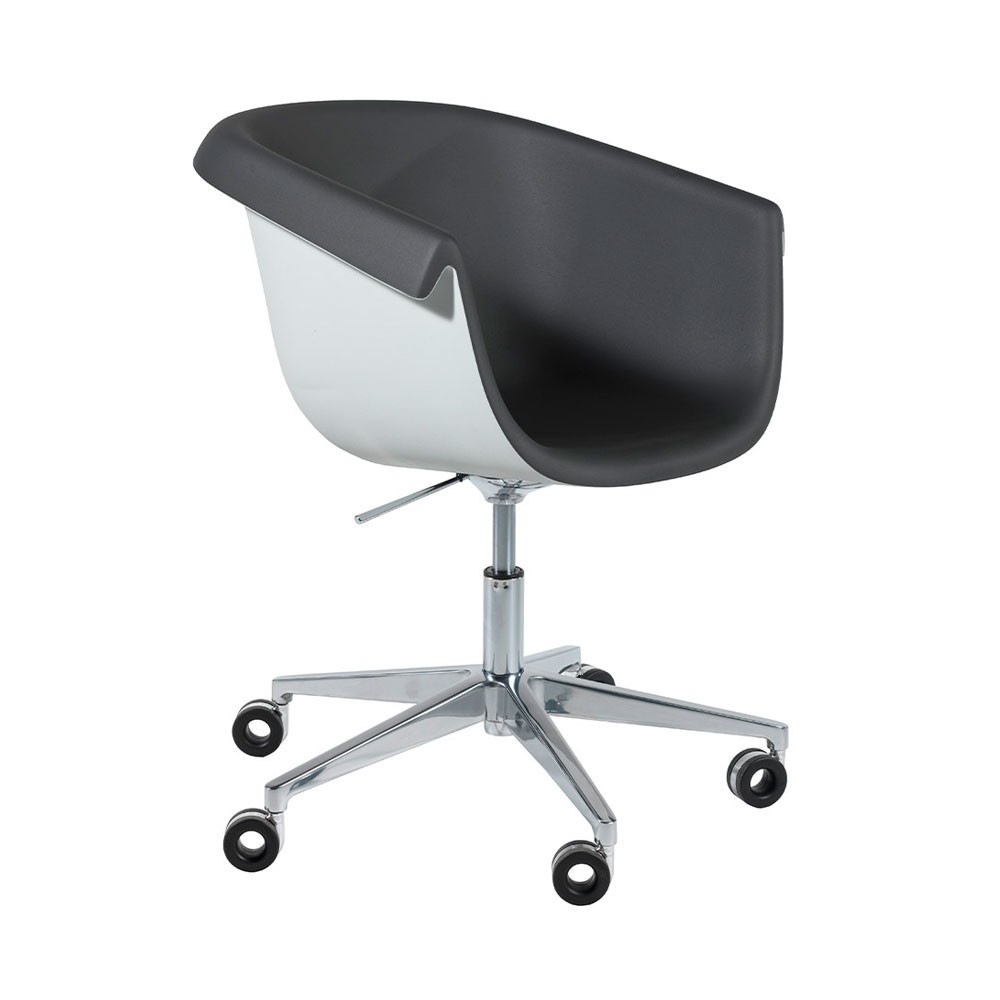 Sillón Collier Desk de Casprini. Sillones giratorios para oficina de diseño.
