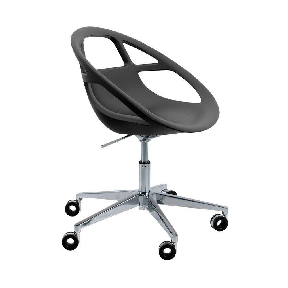 Silla Lola Desk de Casprini. Sillas giratorias modernas. Diseño italiano.