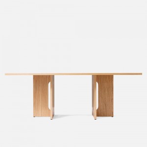 Mesa Androgyne rectangular de Audo Copenhagen. Mesas modernas.