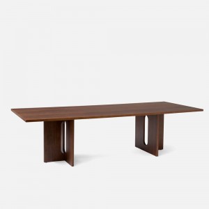 Mesa Androgyne rectangular de Audo Copenhagen. Mesas modernas.