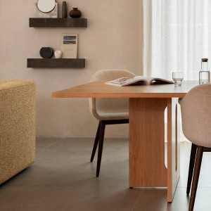 Mesa Androgyne rectangular de Audo Copenhagen. Mesas modernas.