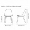 Silla Harbour Side madera de Audo Copenhagen. Sillas modernas.