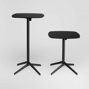 Mesa elegante Pile alta redondeada de Enea. Mesas para bar de diseño.