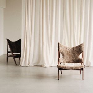 Butaca Knitting Sheepskin de Audo Copenhagen. Butacas de diseño.