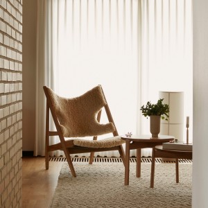 Butaca Knitting Sheepskin de Audo Copenhagen. Butacas de diseño.