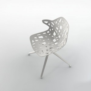 Sillón Pelota Spider de Casprini. Sillones giratorios modernos de diseño.