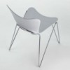 Silla Trip de Casprini. Sillas apilables de polipropileno modernas. Diseño italiano.