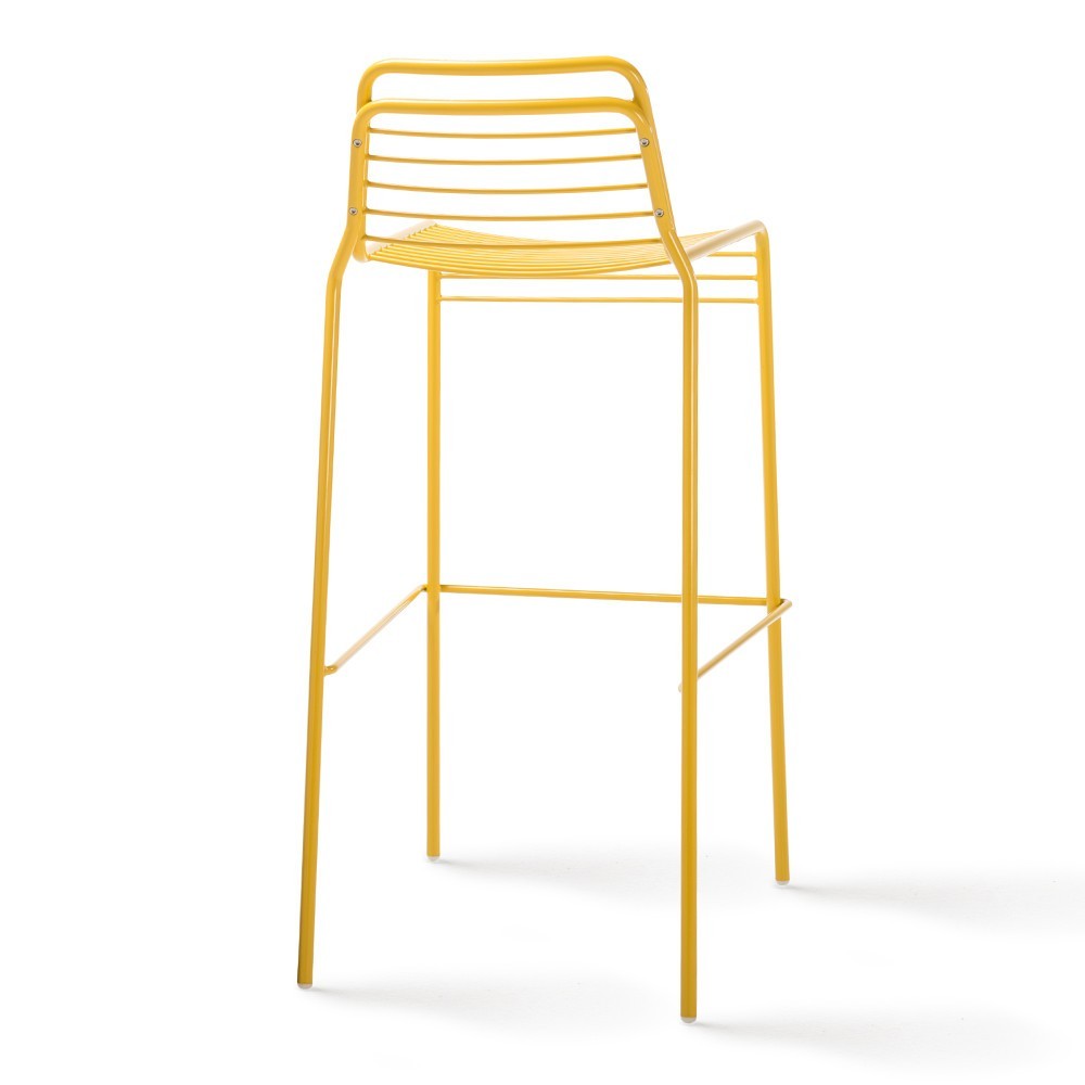 Taburete Wire de Casprini. Taburetes modernos. Muebles contract de diseño.