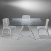 Mesa Ex Rectangular de Casprini. Mesas de comedor modernas de diseño italiano.