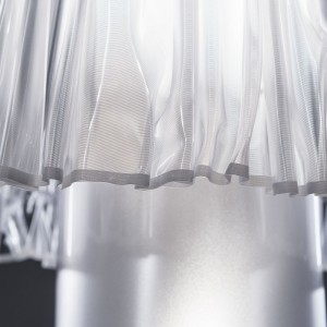 Lámpara Accordéon sobremesa de Slamp. Elegante diseño de Marc Sadler.