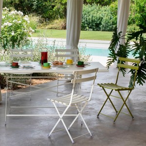 Mesa Rectangular plegable de Arc en Ciel. Mesas para exteriores.