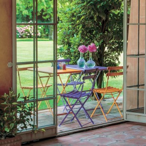 Mesa Rectangular plegable de Arc en Ciel. Mesas para exteriores.