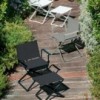 Reposapiés Plegable Ciak ideal para exteriores de Emu.