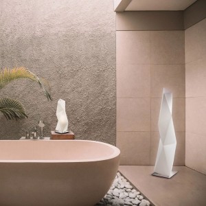Lámpara para sobremesa Diamond. Diseño moderno e italiano de interior.