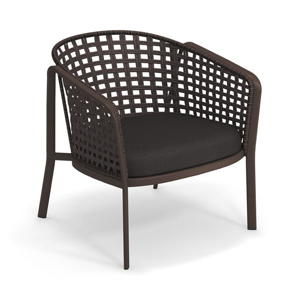 Sillón ancho Carousel para exteriores por Emu. Sillones de diseño.