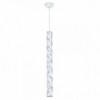 Lámpara suspensión Hugo vertical Slamp. Diseño ideal ideal para oficinas.