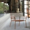 Sillón Lyze para ambientes exteriores de Emu.