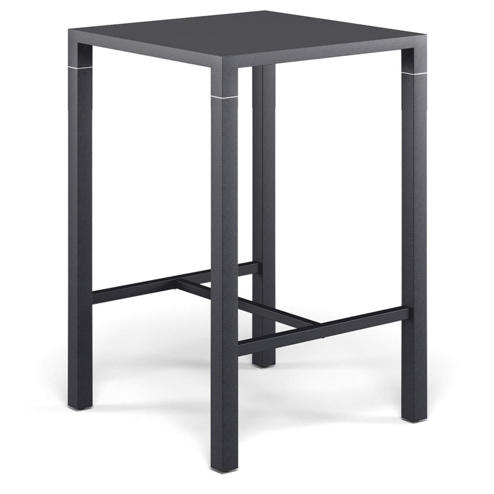 Mesa alta cuadrada Nova moderna de Emu. Mesas de diseño.