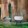 Sillón Re-trouvé para espacios exteriores diseñado por Emu.