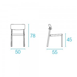 Silla Shine para ambientes exteriores de Emu.