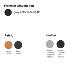 Butaca Officina Tapizado de Magis. Butaca de diseño para hogar y contract.