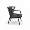 Sillón Nef para espacios exteriores de Emu.