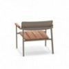Sillón Shine moderno diseñado para espacios exteriores de Emu.